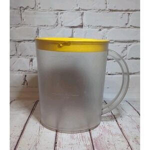 West Bend 3 Quart Iced Tea Maker Replacement Pitcher & Locking Lid 68003 Yellow‎